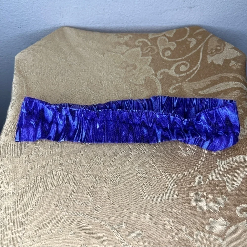 Set of 5 Hair Accessories Colorful Lot Purple Floral Fun Headband